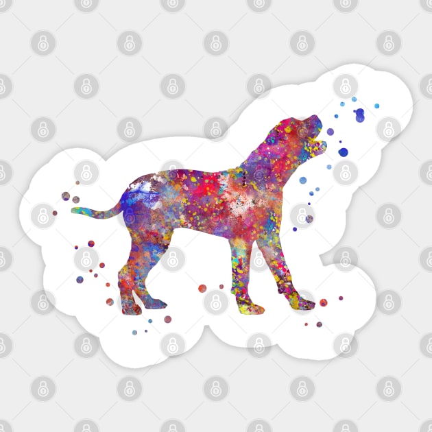 Boerboel dog Sticker by RosaliArt